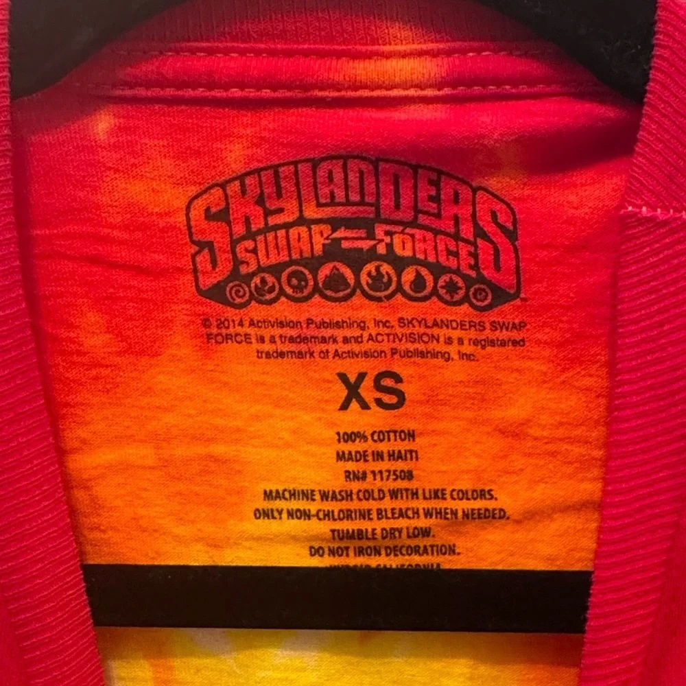 Kids Skylanders Tie-Dye T-Shirt
